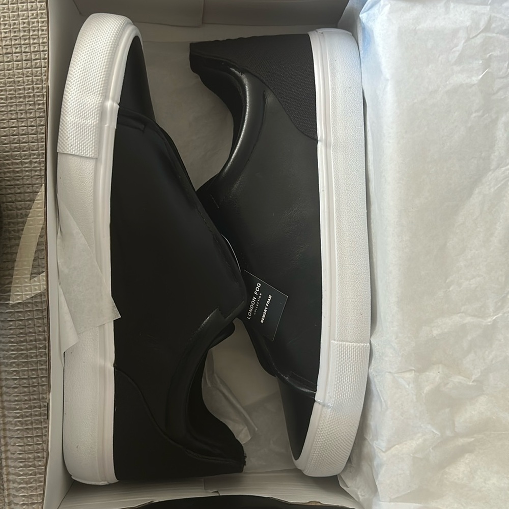 New! London Fog Francis Low Slip On Mens Sneakers  Size 10.5